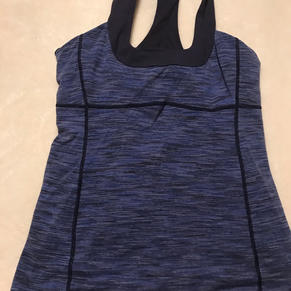 Ladies LuLu Lemon Workout Tank with built in bra